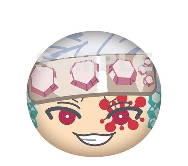 Ensky Anime Demon Slayer Kimetsu no Yaiba Big Manju Cushion 8 Uzui Tengen H300 x W400 x D300mm Polyester 13790₽