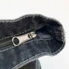 Women's Denim Shoulder Bag Large Capacity Tote Bag Fitness Purses for Women Vintage Handbags Hobo Tote Bag Canvas Satchel for Work Travel Shopping
