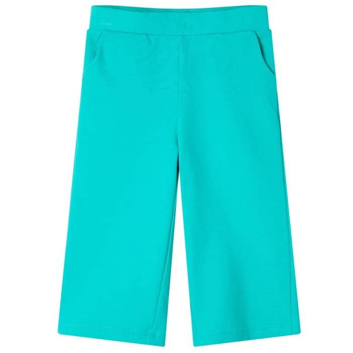Pantalon à jambes larges pour enfants menthe 92/104/116/128/140