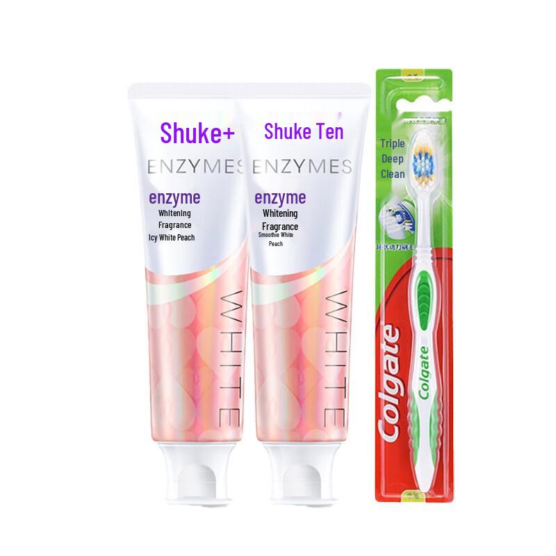 

Saky Enzyme Whitening Toothpaste & Toothbrush Oral Care Set