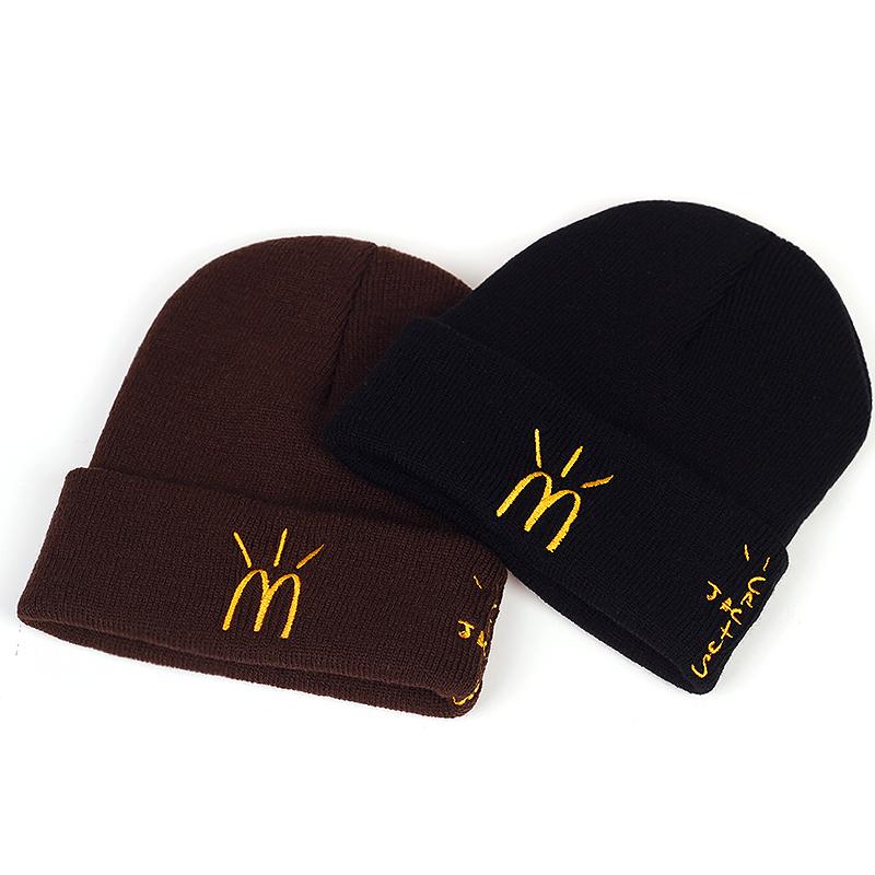 Winter Unisex Windproof Cold Protection Knitted Hat Snapback Cap Street ...