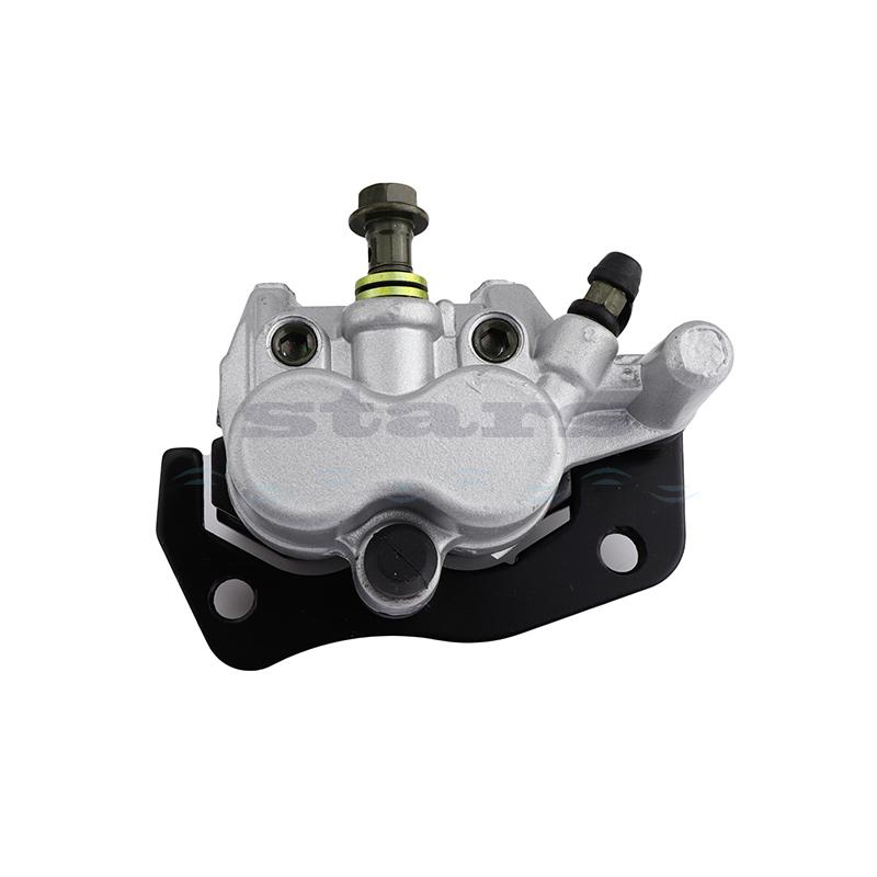 Motorcycle ATV Dirt Bike Scooter Left Right Brake Caliper Pads Assembly For Yamaha Rhino 660 450 YXR660 2004-2009