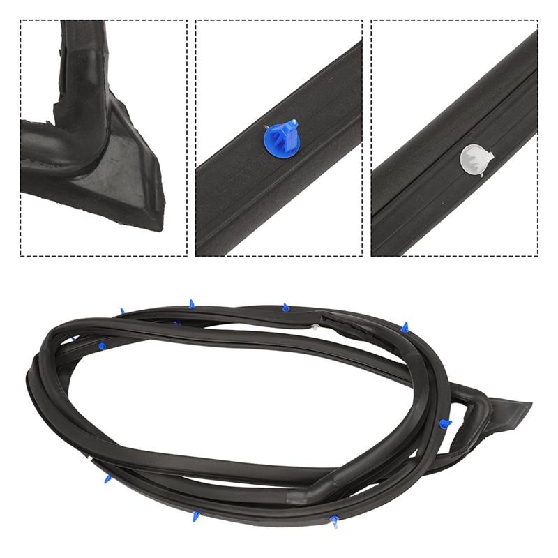 A16P-Car Doors Windows Sealing Strip Weatherstrip Seals Door Moulding Strip 72310-SNE-A01 For Honda Civic 2006-2011