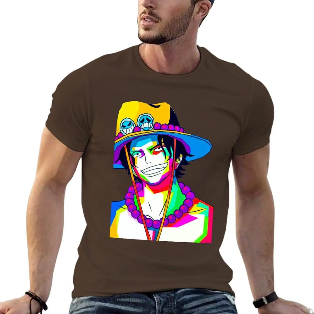 Portgas D. Ace T-Shirt plus size tops customs t shirts for cotton