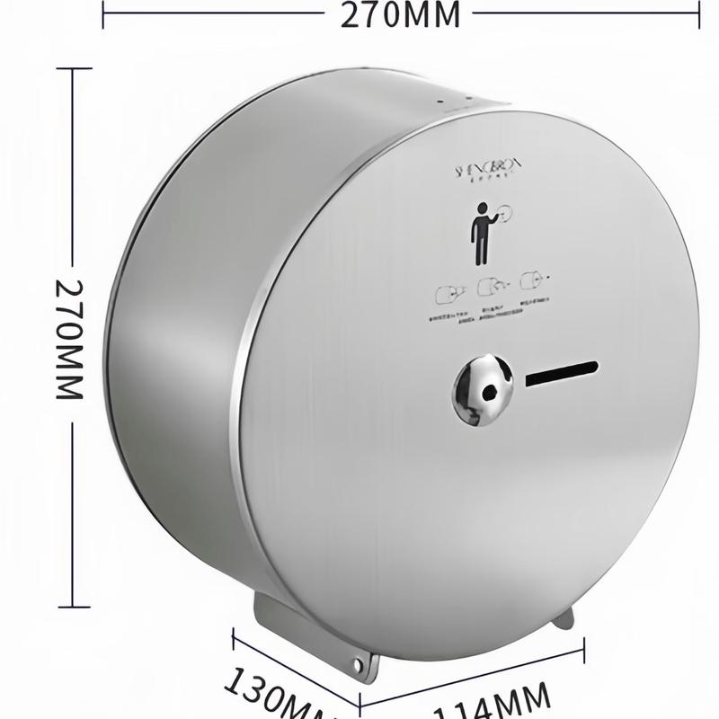 Xiangzhuo 304 Stainless Steel Jumbo Roll Paper Dispenser