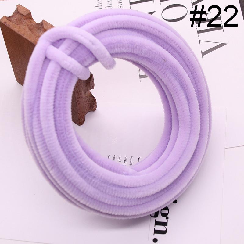 DIY Velvet Stick Flexible Handmade Twist for Hairpins Flowers Toys Wire Supplies