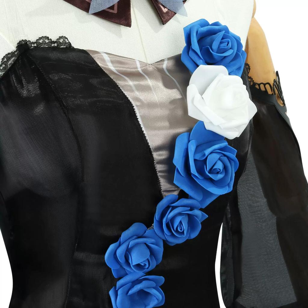 Genshin Impact Cosplay Kostým Paruka Vlasy Dámské Taneční Šaty Karnevalová Uniforma Anime Halloween Kostýmy