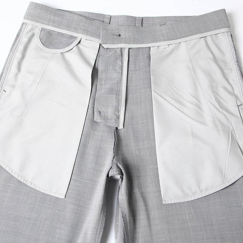 Men's Linen Blend Casual Straight-Leg Pants
