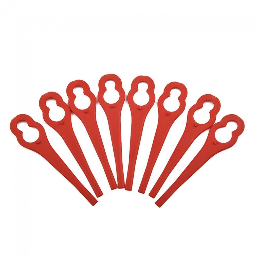 40 × Ferrex Aldi FAR 20-1 Çim Biçme Makinesi Plastik Bıçaklar 97699/2002706 İçin