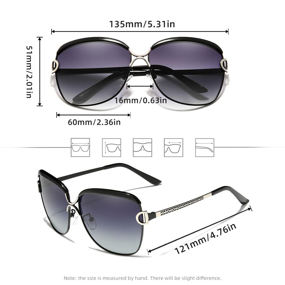 WIMN Klassische Wayfarer Polarisierte Sonnenbrille mit Federscharnieren für bequemes Tragen den ganzen Tag