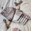 Retro Broken Flower Umbrella Female Advanced Folding Automatic Sun and Rain Protection Sun Umbrella