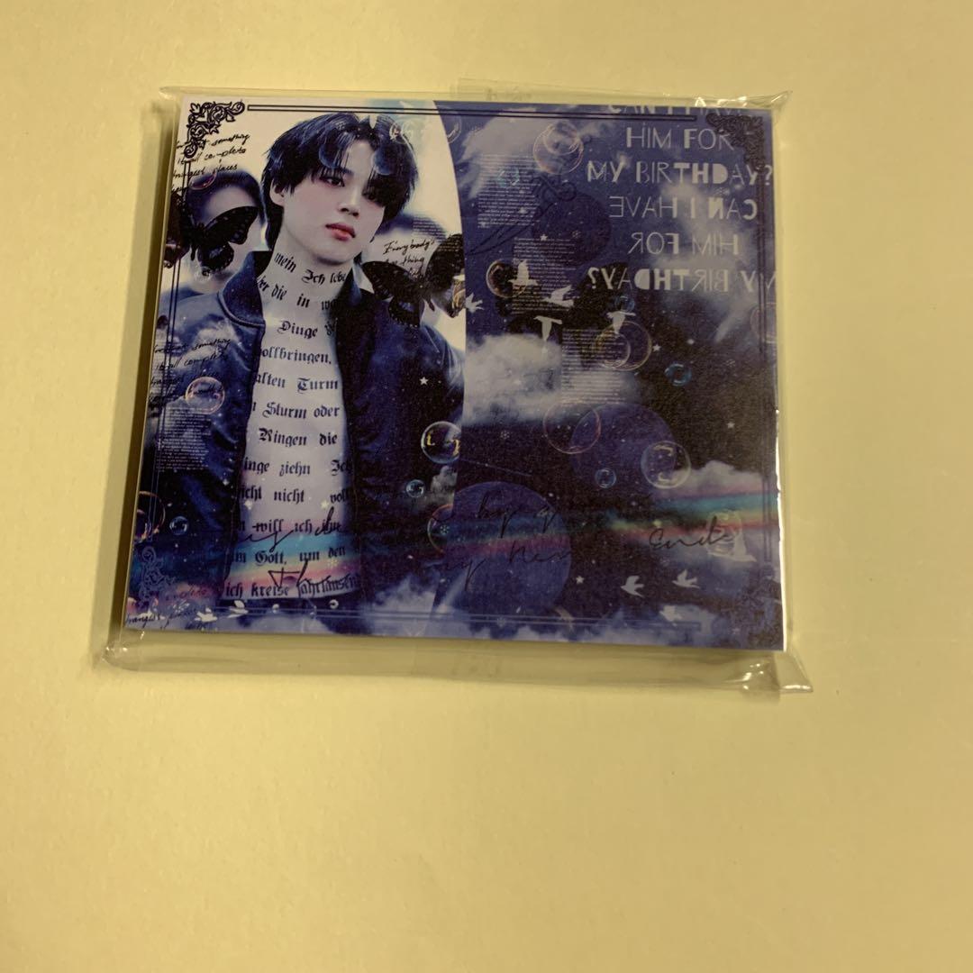 

[USED] BTS Jimin Small Notepad, 50 Sheets per Book, Korean Producer, Goods