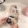 Portable Women'S Mini Cosmetic Bags Girls Makeup Lipsticks Storage Pouch Sanitary Pads Data Cables Organizer Small Bag Luxury