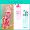 Portable Mist Spray Water Bottle For On-the-go Hydration