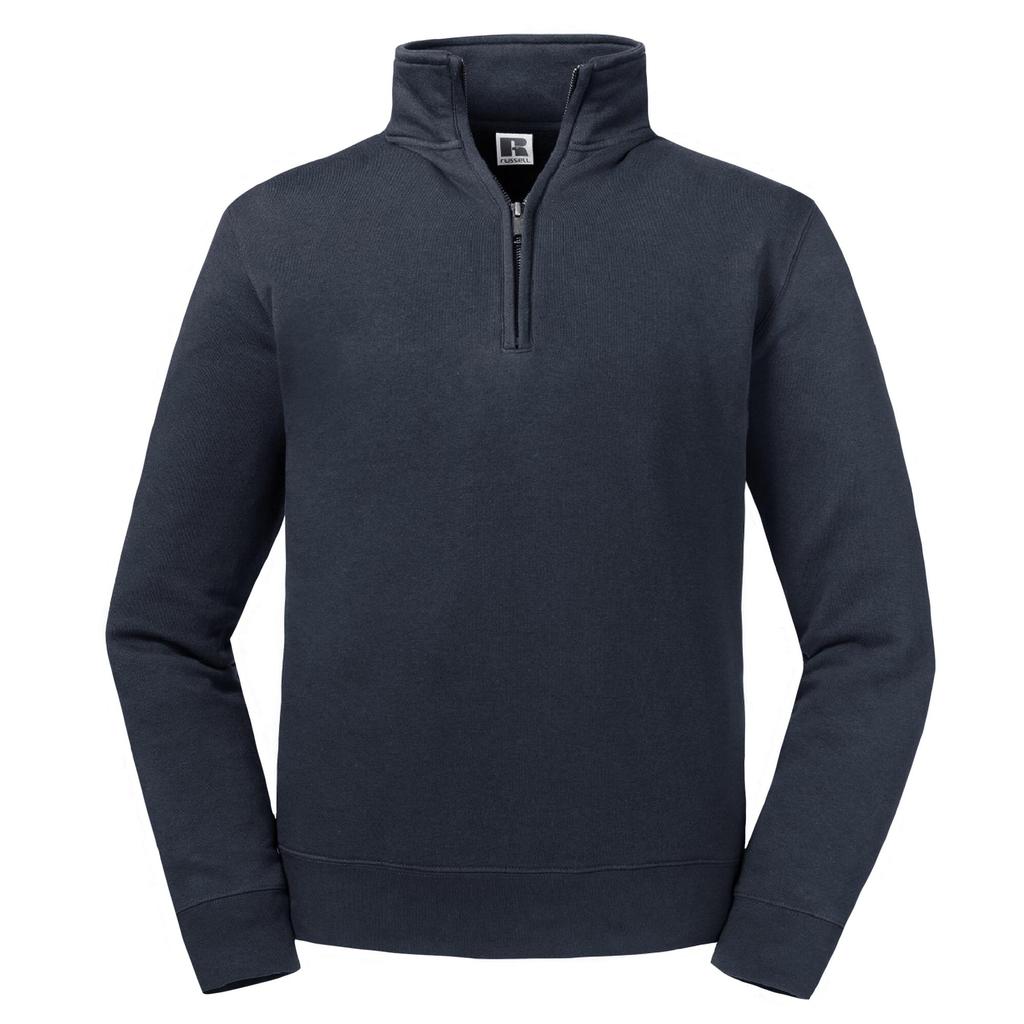 Russell Mens Authentic Quarter Zip Sweatshirt
