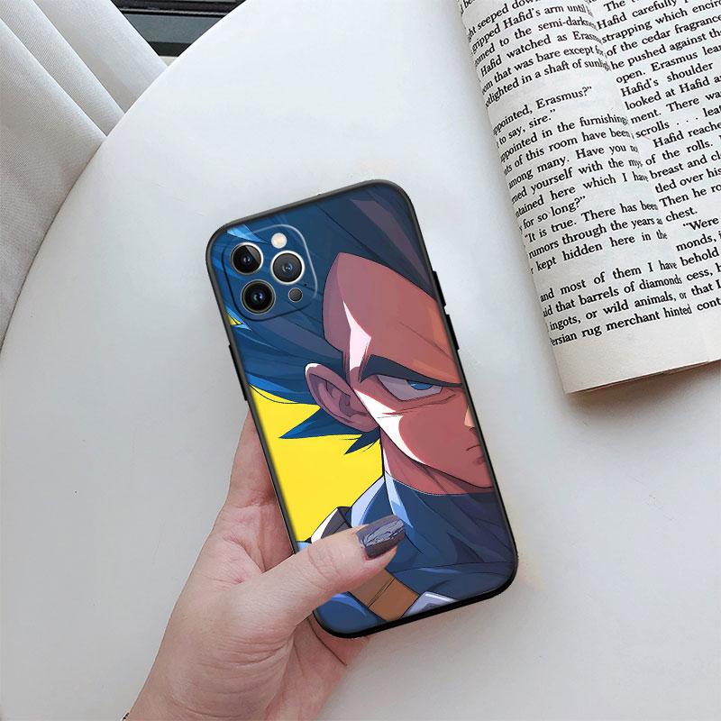 Dragon Ball Vegeta Phone Case for Samsung Galaxy Note 10 20 S23 S22 Ultra FE Plus M06 M15 M16 M35 M55