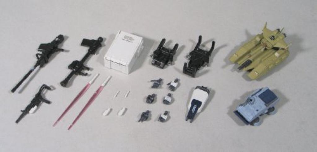 Federal Army MS Platoon Frontline Set Ground Type Gundam Hover Truck Magella Complete Suit Gundam 08th MS HCM-Pro G-BOX 1/200 (RX-79[G] + + Attack)