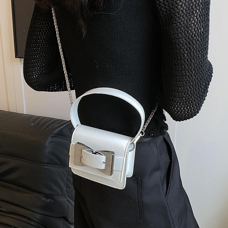 Trendy Mini Handheld Bag For Women 2024 Stylish Chain Shoulder Crossbody Bag