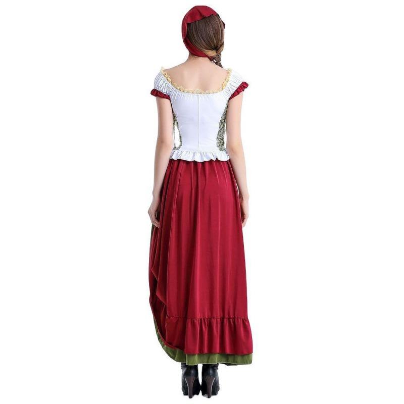 Oktoberfest Costume Adult Beer Girl Work Costume Bavarian Traditional Ethnic D Stage Costume