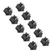 10PCs 2‑Position Switch Rocker On Off 4‑Pin KCD4 Heat Resistance Industrial Accessories