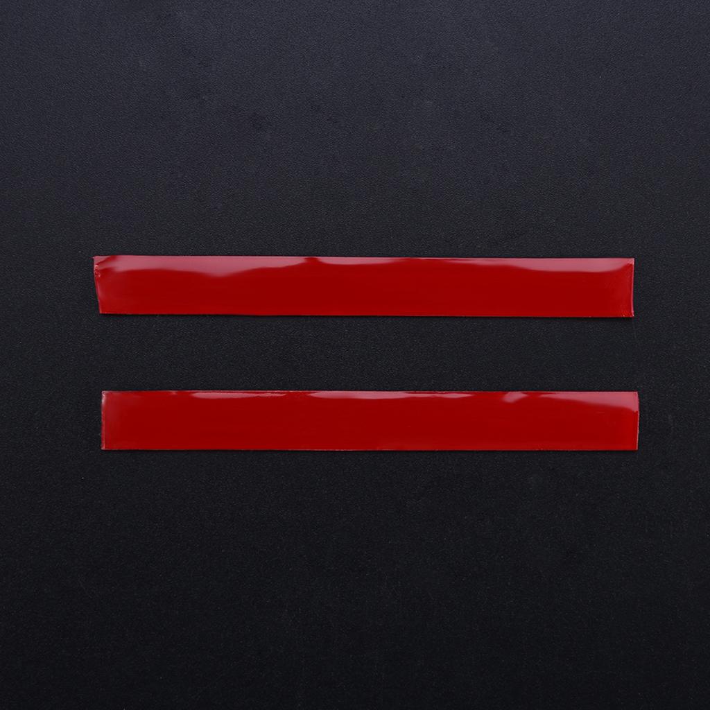 10 m Nail Art doppelseitiges Klebeband, rote Folie, durchsichtiges Klebeband für Nageldisplay, Linsenmaniküre-Werkzeug