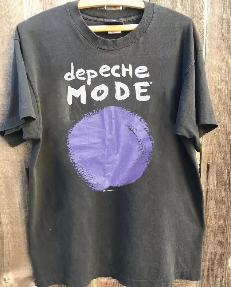 Depeche Mode Shirt, Depeche Mode Band Charcoal Unisex T-Shirt Tops Tee S-4XL