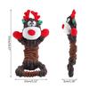 Dogs Chew Toy Cartoon Stretchable Dogs Toy for Aggressive Chewer Stuffed Teether