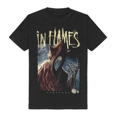 IN FLAMES - Foregone Prezent dla fana zespołu Czarny Rozmiar S-4XL Koszulka