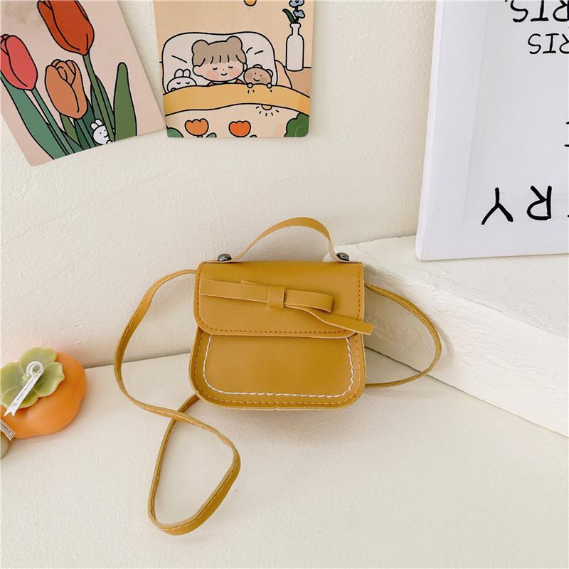 Cute Versatile Bow Accessory Crossbody Bag Kids Waterproof Mini Bag Shoulder