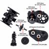 Stainless Steel RC Car Transmission Gear Set for 1/30 Axial SCX30 RC Transmission Parts