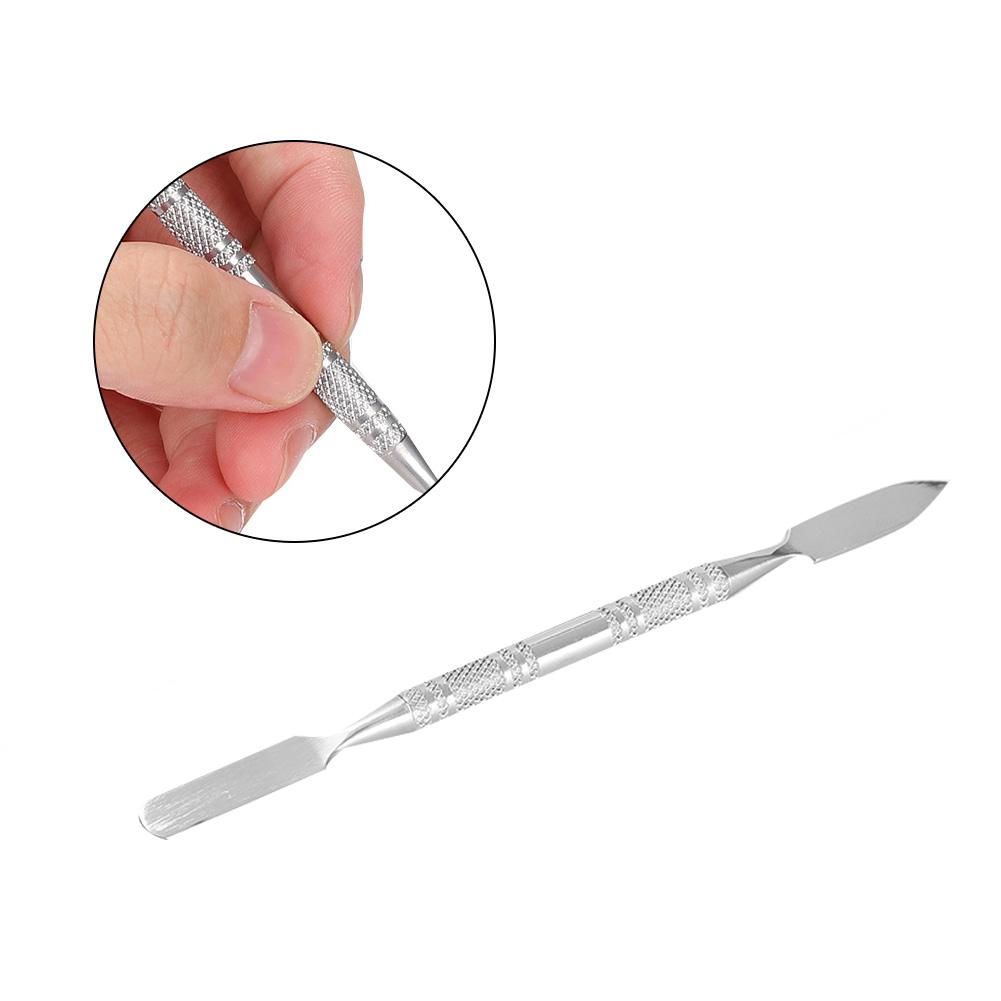 Stainless Steel Double Ended Scar Wax Spatula Applicator Special Effects FX Makeup Tool (S)