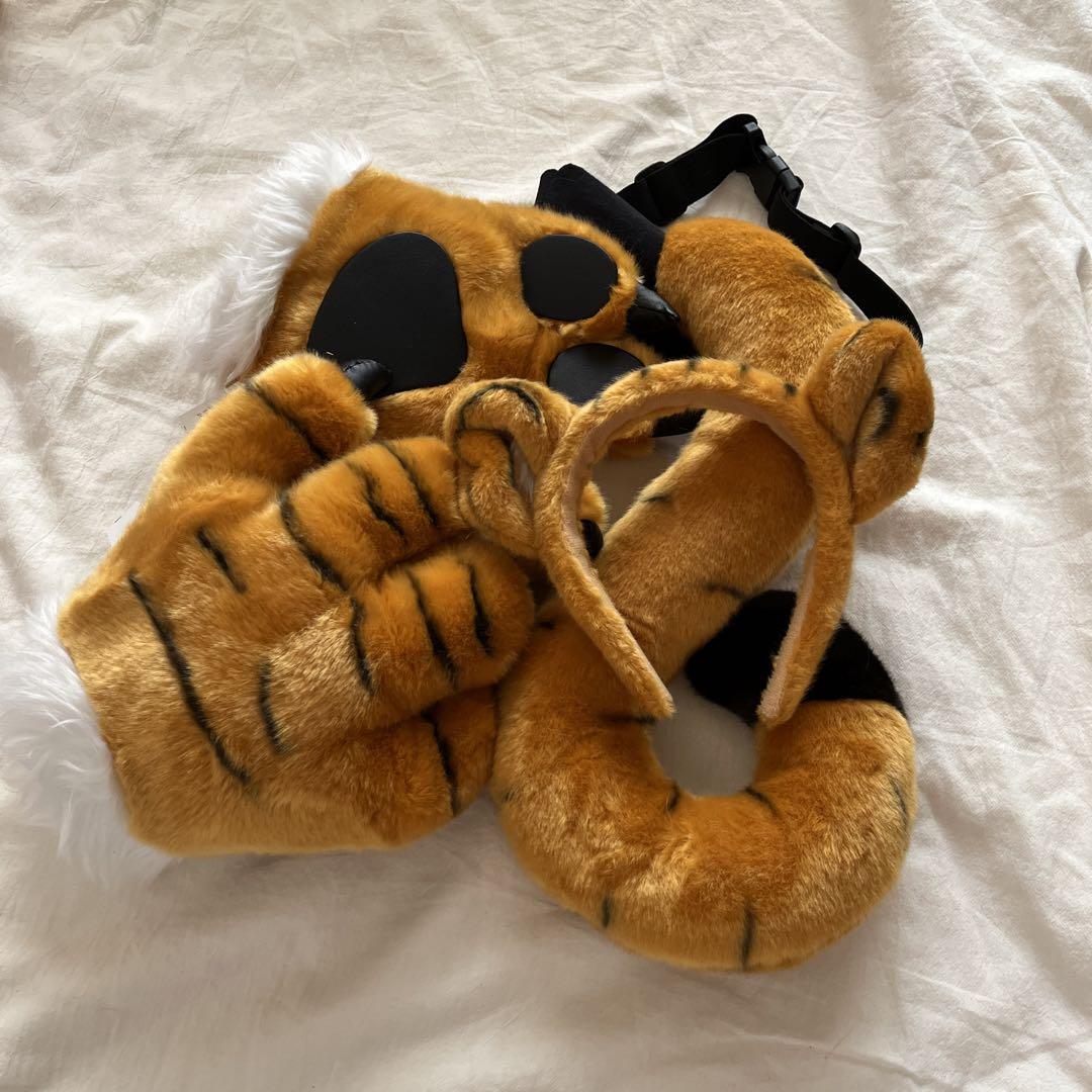 

[USED] Tiger costume set