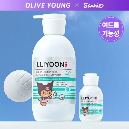 ILLIYOON Cica Acne Body Wash 400+50ML (Planned/Individual Product)