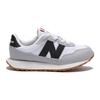 New Balance NB 237 Comfortable Versatile Shock Absorbing Durable Low Top Kids Running Shoes Kids running shoes Gray White PH237CG