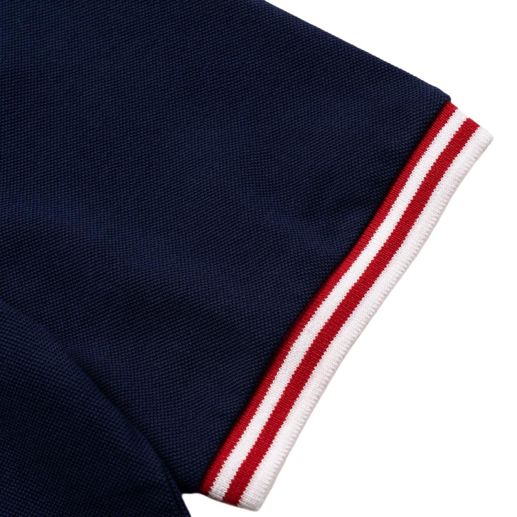 Polo Ralph Lauren T-Shirt FW24 Polo Collar Short Sleeve Navy Blue Kids Kids Tops 323964471-002
