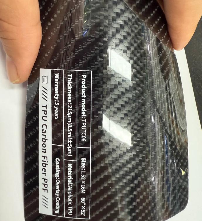 

Автомобильная ТПУ пленка для изменения цвета и защиты краски - 5D глянцевая/матовая наклейка для интерьера TPU Carbon Fiber 1.52m x 0.5m