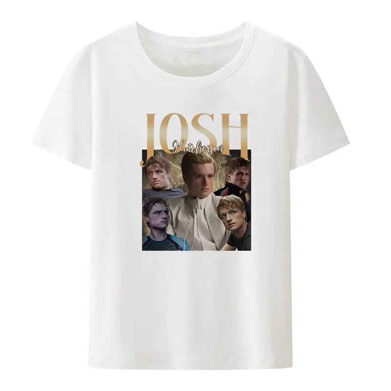 Josh Hutcherson Peeta Bread Essential T-Shirt Techweare Hipster Clothes Y2k Streetwear T-shirts Novelty Humor Tops Cool
