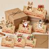 Christmas Holiday 3d Greeting Card Set With Foil Stamping For Festive Gift Exchange