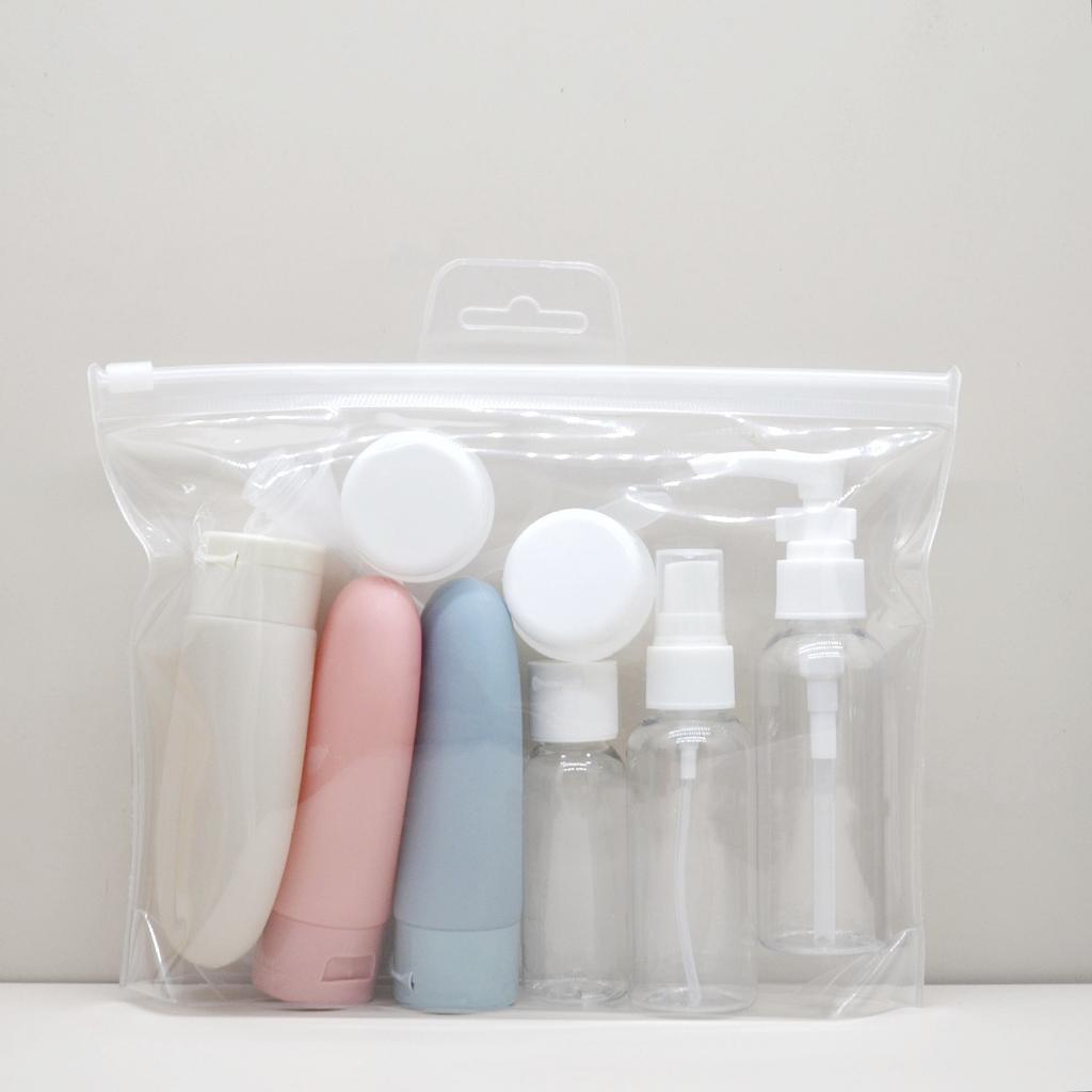 Silicone Leakproof Toiletries, Use Bottles Alone When Traveling, and Take Cream Spray Bottle Extrusion Tube When Traveling.zwq