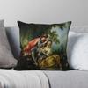 Francois Boucher Four Seasons Spring Square Pillowcase Polyester Linen Velvet Pattern Decor Room Cushion Cover 45X45