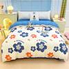 1Pc Sweet Red Flowers Duvet Cover Botanical Floral Pattern Comforter Cover Skin-friendly Comfortable Bedding Bedroom Decor
