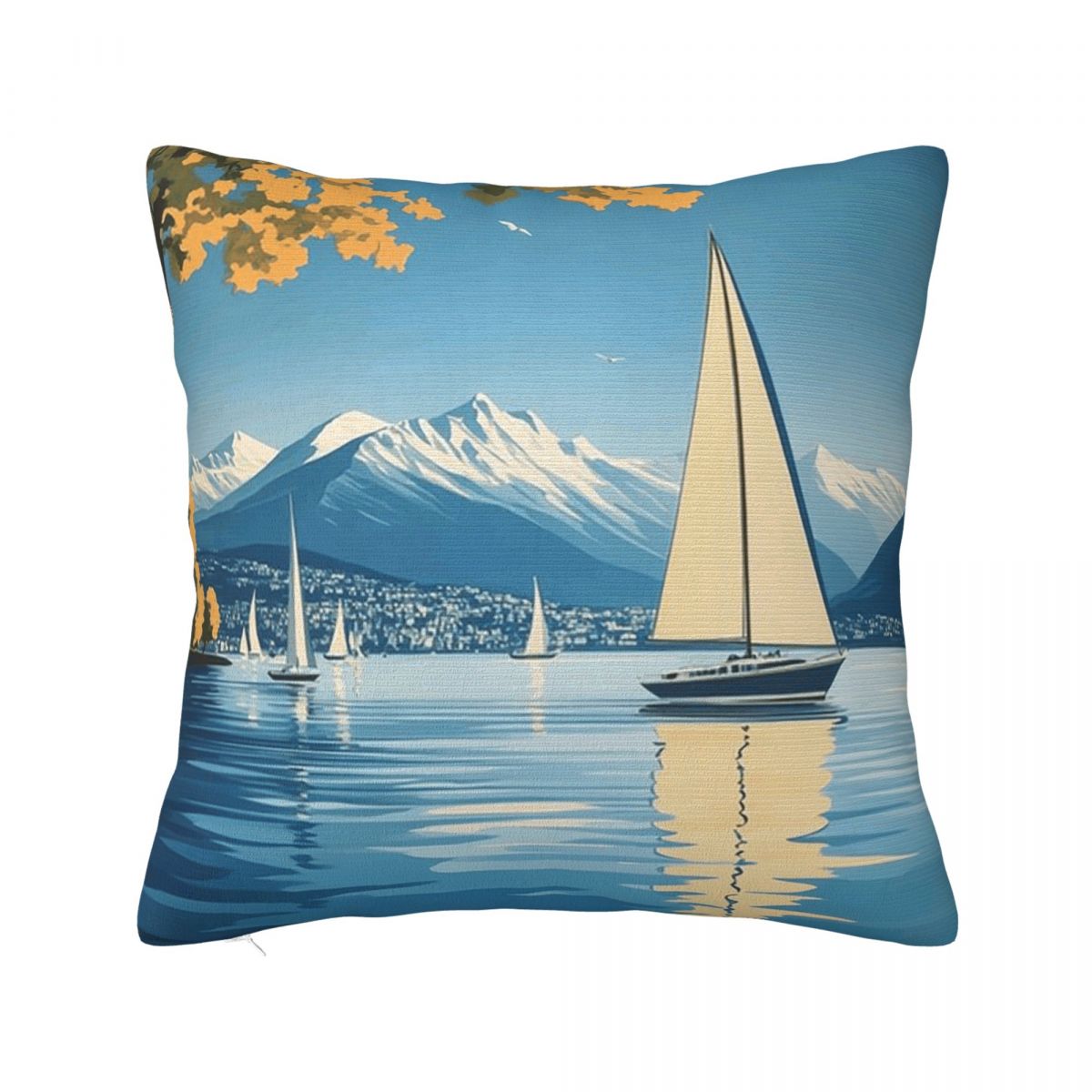 Discover The Enchanting Allure Of Geneva Square Pillowcase Pillow Cover Cushion Decor Comfort Throw Pillow for Home Bedroom 30x30 cm 12x12 in