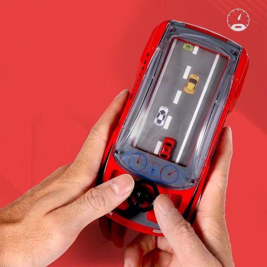 Handheld Racing Game Device with Lights and Sound Effects for Better Learning and Fun