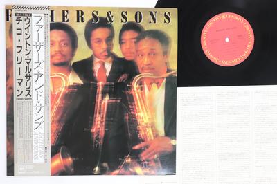 LP Record WYNTON MARSALIS CHICO FREEMAN  Fathers And Sons 25AP2343 CBS SONY 1982 Japan Obi Jazz Used