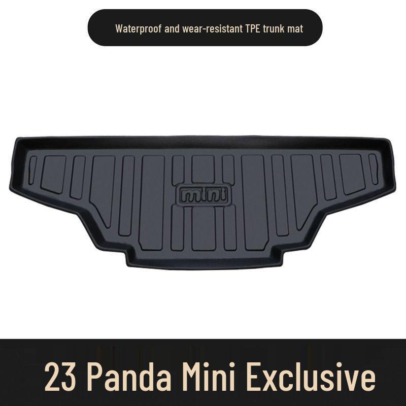 Panda MINI Trunk Mat: Tailored TPE Interior Accessory Panda MINI Special