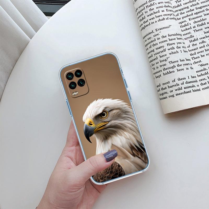 RP36 Hawk Eagle Transparent Phone Case for Motorola Moto Edge 20 30 40 50 S30 Fusion Ultra Pro Neo Lite + G200 G23