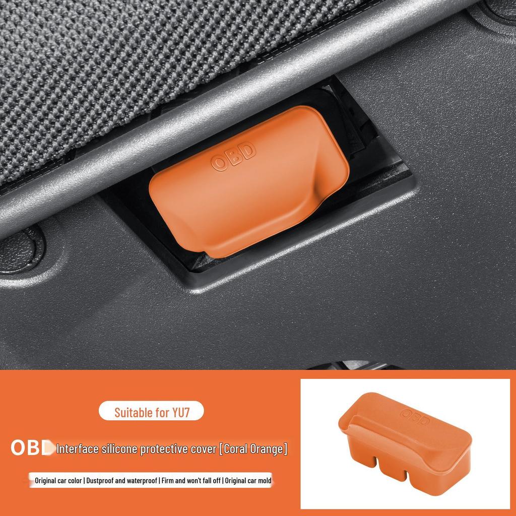 Housse de protection anti-poussière pour interface OBD et de diagnostic de voiture SU7/YU7