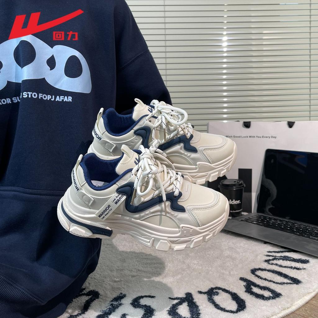 Dad shoes new popular autumn and winter velvet warm little white shoes platform sports shoes T