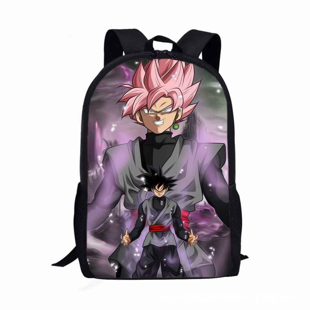 Dragon Ball Anime Cartoon Print Design Kids Backpack Elementary School Backpack