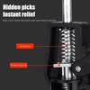 Labor-Saving Telescopic Steel Support Rod Third Hand Cabinet Jacks Drywall Construction Tool for Ratcheting Cargo Range Hoods
